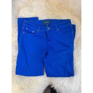 Lauren Ralph Lauren Bright Blue Jeans